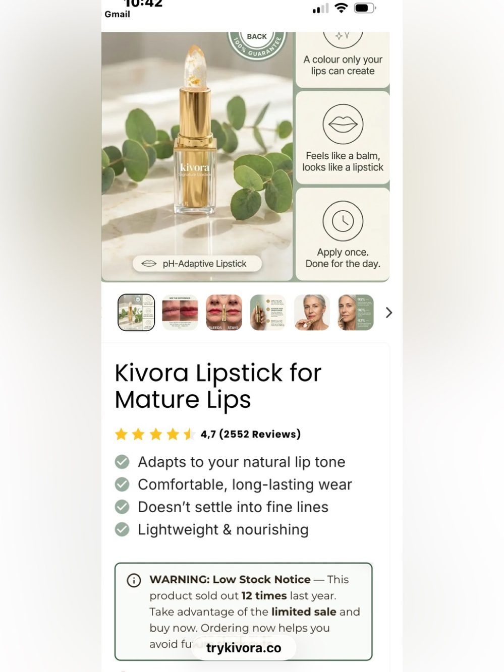 Kivora lipstick